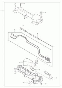 Part Location Diagram of 413143-3 Makita Washer, Rbc2510