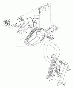 Page 7 Diagram and Parts List for EA4300FRDB  Makita Saw
