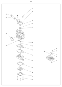 Diagram 9 Diagram and Parts List for EB7650TH  Makita Leaf Blower / Vacuum