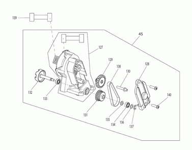 Page 5 Diagram and Parts List for DRC200Z  Makita Upright Vacuum