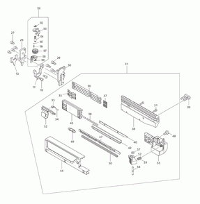 Page 1 Diagram and Parts List for XTP02Z  Makita Nailer