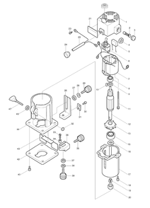 Page 1 Diagram and Parts List for 3701  Makita Trimmer