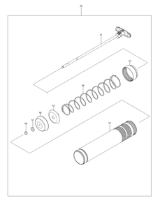 Fig-1 Diagram and Parts List for XPG01S1  Makita Miscellaneous