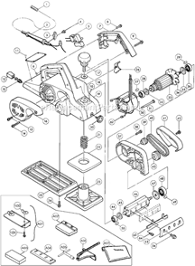 Part Location Diagram of 252415-9 Makita Nut N4-12