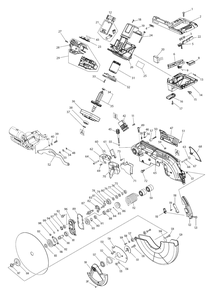 Fig-0 Diagram and Parts List for GSL04Z  Makita Miter Saw