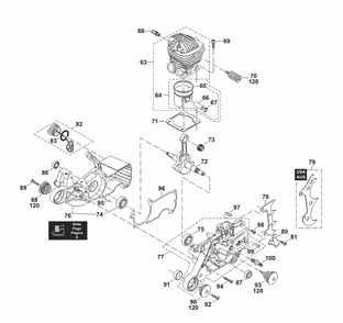 Page 2 Diagram and Parts List for DCS6400H  Makita Saw