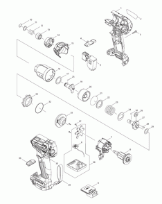 Part Location Diagram of 266490-9 Makita Tapping Screw