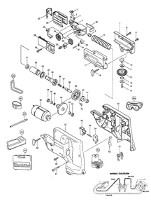 Page 1 Diagram and Parts List for 6835DWD  Makita Screwdriver