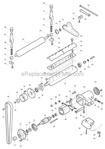 Part Location Diagram of 225510-8 Makita Chain 35-64