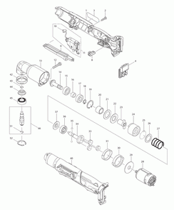 Part Location Diagram of 853H03-9 Makita Lt02 Name Plate