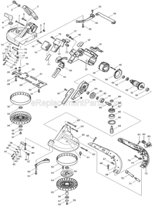 Part Location Diagram of 792556-A Makita C.s. Band Saw Blade 18