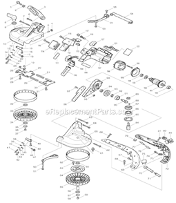 Part Location Diagram of 266034-5 Makita Tapping Screw 4x16