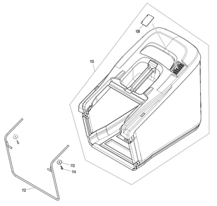 Fig-3 Diagram and Parts List for XML02PT  Makita Lawn Mower
