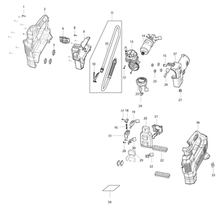 Fig-0 Diagram and Parts List for DMP181ZX  Makita Miscellaneous
