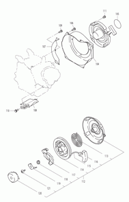 Part Location Diagram of 277-52711-21 Subaru Baffle 1(Case) Cp