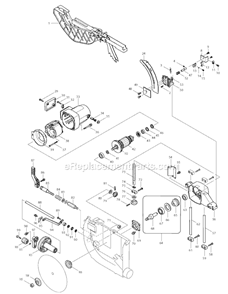 Part Location Diagram of 961013-5 Makita Stop Ring E-7
