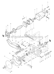 Part Location Diagram of 212066-0 Makita Needle Bearing 1015