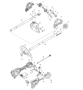 Diagram Diagram and Parts List for XRU23Z  Makita Trimmer