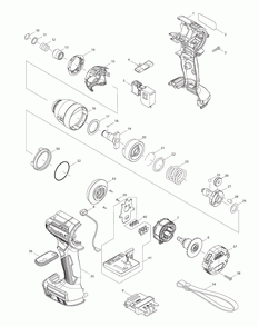 Part Location Diagram of 810C90-1 Makita Caution Label