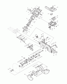 Page 2 Diagram and Parts List for LS1016X Type 1 Makita Saw