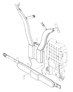 Fig-1 Diagram and Parts List for XCV18PTX  Makita Dust Collector