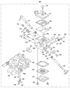 Diagram 6 Diagram and Parts List for EA3500SRDB  Makita Chainsaw