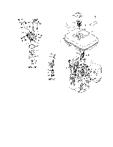 Fuel lubricant Diagram and Parts List for EW200R  Makita Water Pump