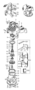 Part Location Diagram of 763615-1 Makita Collet Nut