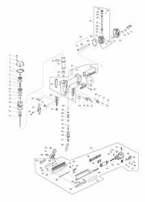 Page 1 Diagram and Parts List for AF353  Makita Nailer