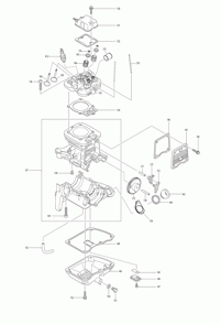 Part Location Diagram of 266728-2 Makita ADJUSTING SCREW, EB7650TH