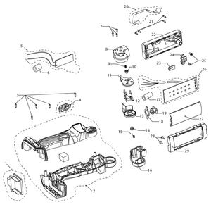 Diagram Diagram and Parts List for DML801  Makita Worklight & Flashlight