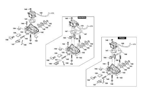 Page 5 Diagram and Parts List for DE3435  Makita Saw