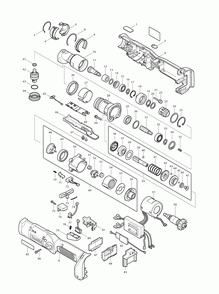 Part Location Diagram of 418749-2 Makita Protector C (Blue)