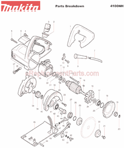 Part Location Diagram of 213262-3 Makita O Ring 18