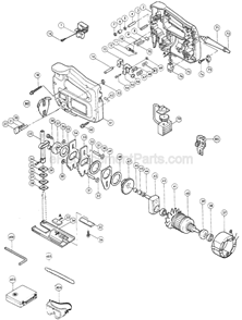 Part Location Diagram of 961002-0 Makita Retaining Ring S-6