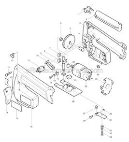 Part Location Diagram of 942051-6 Makita Spring Washer 4