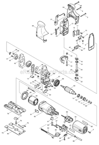 Part Location Diagram of 652037-9 Makita Pan Head Screw M3.5x8