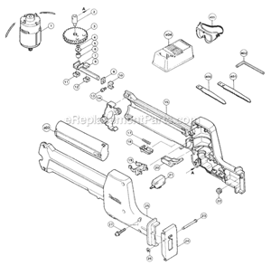 Page A Diagram and Parts List for 4390DW  Makita Reciprocating Saw