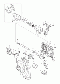 Part Location Diagram of 804J31-9 Makita Caution Label