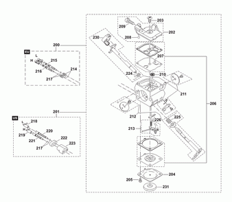 Page 5 Diagram and Parts List for PS-460D  Makita Saw