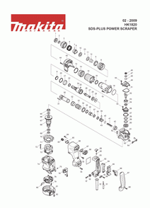 Part Location Diagram of 234041-6 Makita Compression Spring 32