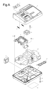 Part Location Diagram of 8012U5-0 Makita Caution Label
