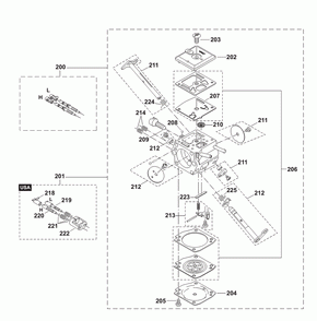 Page 6 Diagram and Parts List for DCS7900  Makita Saw
