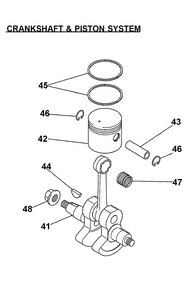 Page 2 Diagram and Parts List for BCM3300  Makita Trimmer