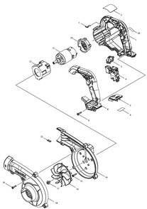 Part Location Diagram of 8013A0-6 Makita Caution Label