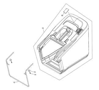 Page 3 Diagram and Parts List for XML02PTX1  Makita Lawn Mower
