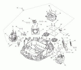Part Location Diagram of SH00000243 Makita Cliff Sensor Cable R, Drc200