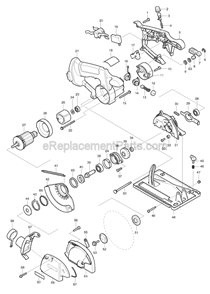 Part Location Diagram of 421362-7 Makita Cap