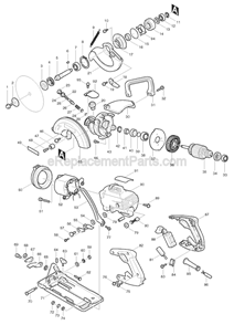 Part Location Diagram of 213005-3 Makita O Ring 5