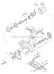 Part Location Diagram of 152492-0 Makita Grip 36